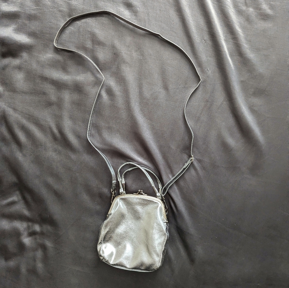 Silver Handbag / Crossbody